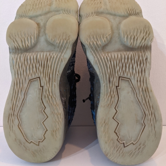 Nike Lebron XVII 17 GS Constellations Deep Royal Blue Green BQ5594-407 6Y - Picture 7 of 8